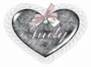 Judy Denim Heart