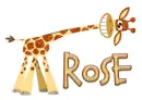 giraffe rose