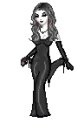 blinking vampire doll