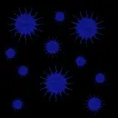 Blue Sun Background