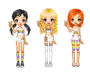 Rainbow Girls :) Peace n Love, baby