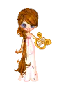 Muse- Goddess with a harp