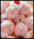 pink rice ballsâ™¥ Ãœ