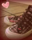 pink shoes