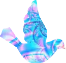 Blue Pink Bird