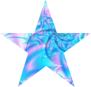 Blue Pink Star