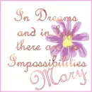 Mary In dreams and in love