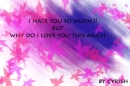 i love and hate