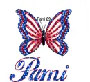 Patriotic Butterfly - Pami