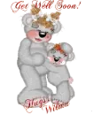 Get Well Soon - Hugs, Wilma