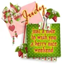 Judy... strawberry weekend