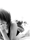 Thinking girl