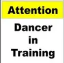 dancer in training