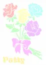 Patty with Color Changing Roses