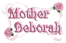pink roses mother deborah