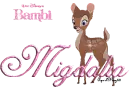 disney bambi FALINE migdalia