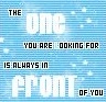 Right In Front Of You