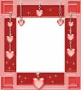 Red Heart Frame