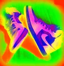 rainbow shoes