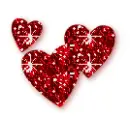 3 Red Hearts