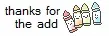 thanks for the add