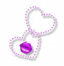 Purple Heart Kiss