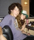 miley and nick.nick smiled