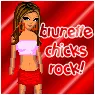 Brunette chicks Rock!