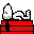 sleeping snoopy