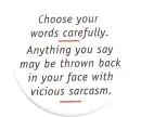 words