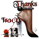 Thanks Tracy