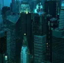 ny city lights at night