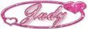 Heart name tag