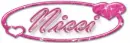 heart name tag