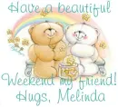 Wonderful weekend - Melinda