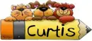 Animal Pencil - name Curtis