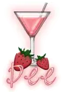 Dee- pink cocktail