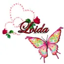 butterfly heart with name