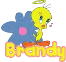 Brandy Angel Tweety With Flower