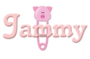Safety Pin-Pig: Jammy