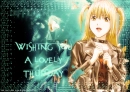 Wishing you a lovely Thursday