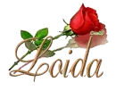 Loida with Red Rose