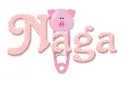 Safety Pin-Pig: Naga