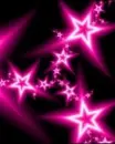 pink stars background