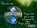 Men are like bubbles