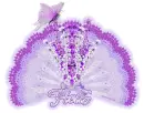 Purple fan Hello