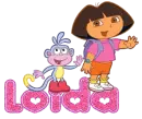 Loida with Dora and Boots