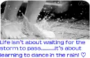 dance in the rain