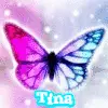 TINA-BUTTERFLY ICON