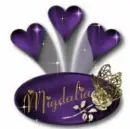 Migdalia 3d Purple Heart